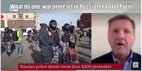 What do anti-war protests in Russia mean for Putin