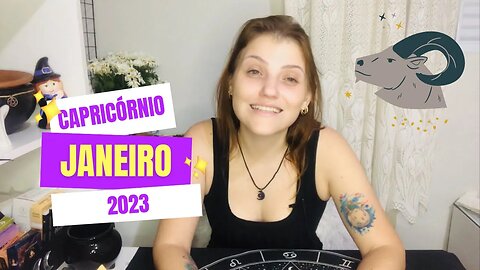 CAPRICÓRNIO ♑️ JANEIRO 2023 - TIRE SUA ARMADURA E VÁ APROVEITAR MOMENTOS DE LAZER!