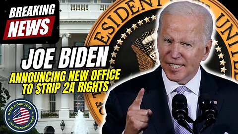 BREAKING NEWS: Joe Biden Announces NEW Office of Gun Violence Prevention
