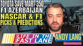 NASCAR & Formula 1 Picks and Predictions | Toyota Save Mart 350 Betting Preview | F1 Azerbaijan