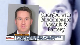 Metro Detroit officer previously charged with assault gets new OWI charge