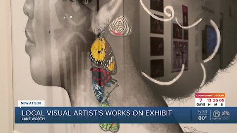 West Palm Beach artist puts his past into dynamic, colorful work