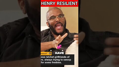 Tyler Perry Thinks Black Women should be like Oprah and Stedman #tylerperry #henryresilient
