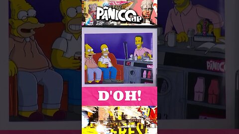 PÂNICO VERSÃO ‘OS SIMPSONS’ #shorts