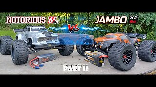Arrma Notorious V5 6S vs Team Corally Jambo XP 6S Who will Survive part 2