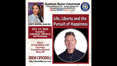 Drew Cifrodelli-Life,Liberty & Pursuit of Happiness: Elect Drew4Mercer Constitutional Sheriff