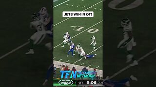 Gipson and Jets walk off with the win on Monday Night!! #shorts #nfl #football #viral