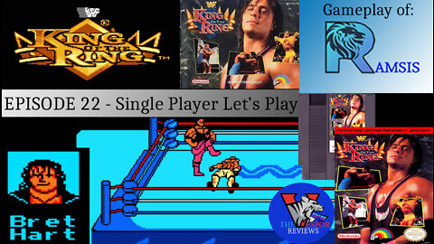 Solo NES Let's Play | WWF King of the Ring (NES) - Full Playthrough | Bret Hart