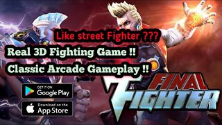 FINAL FIGHTER ENGLISH VERSION GAMEPLAY android Lets Play || by Gaming Gloryxx