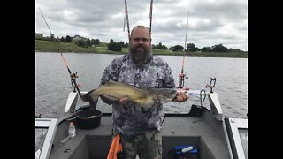 Czechland Lake Channel Catfish with Bearded Hookers Fishing