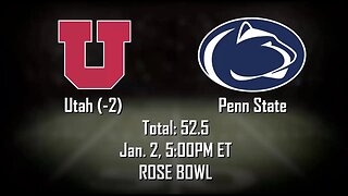 Utah vs Penn State Prediction, Picks & Odds | Rose Bowl Betting Advice and Tips | Jan 2