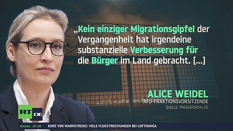 Migrationsgipfel – Unzufriedenheit der Bürger mit Einwanderungsproblemen wächst