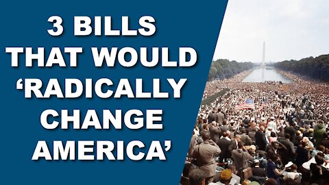 3 Bills That Would 'Radically Change America'