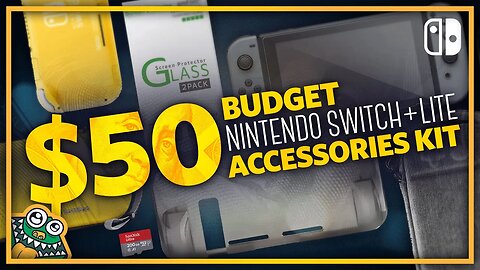 $50 Budget Nintendo Switch + Lite Accessories Kit - List and Overview + GIVEAWAY!