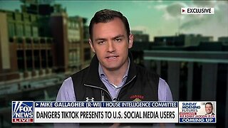 Rep. Gallagher issues dire warning on TikTok