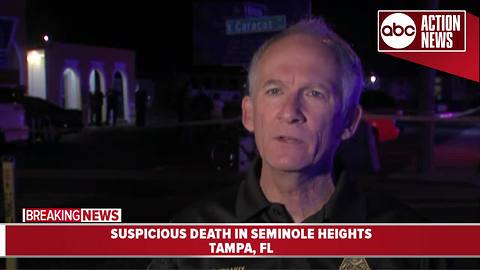 Seminole Heights suspicious death under investigation | Tampa police update from scene