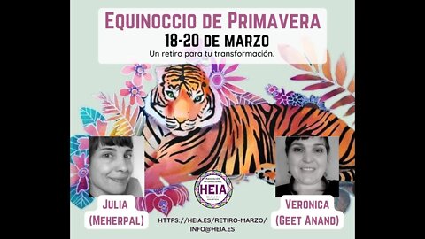 Retiro Equinoccio de Primavera 18-20 Marzo