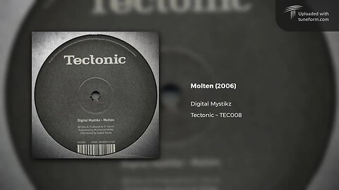 Digital Mystikz - Molten (Tectonic | TEC008) [Deep Dubstep]