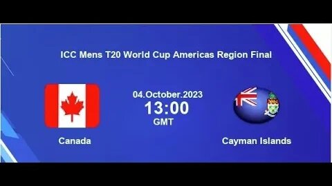 Canada vs Cayman Islands | CAN vs CYM | 7th T20 International Cricket | Cricket TV Live