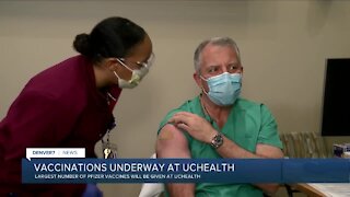 Vaccinations given to employees at UC Health