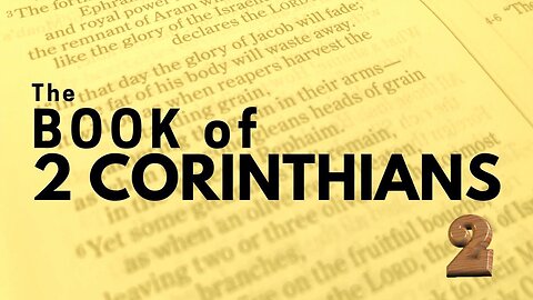 2 Corinthians - Chapter 2
