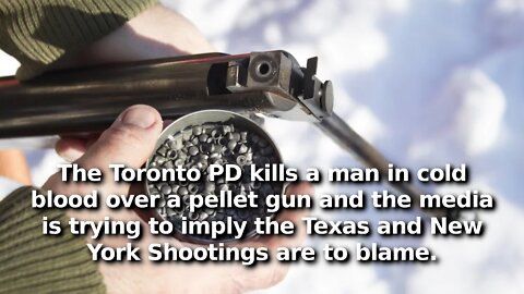 Appears Toronto PD Chose to Just Shoot Man Suspected of Carrying Rifle. He Had a Pellet Gun 🤡🌎