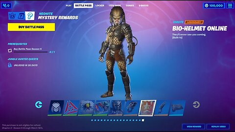 PREDATOR UPDATE in FORTNITE!