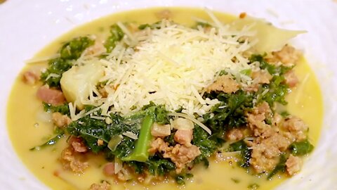 Keto Zuppa Toscana Soup Recipe