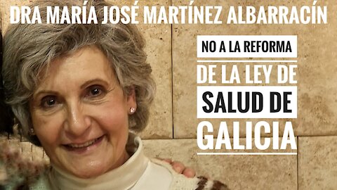 NO A LA REFORMA DE LA LEY DE SALUD - DRA MARTÍNEZ ALBARRACÍN
