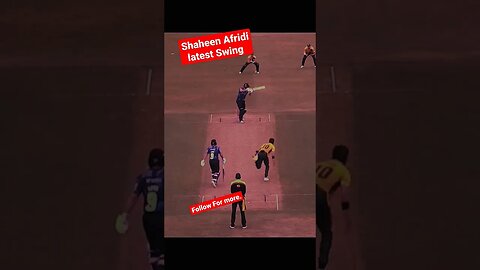 Shaheen Afridi Latest Swing Bowling #cricket #babarazam #cricketnews #asiacup #dhoni