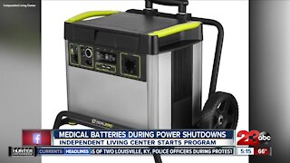 Independent Living Center provides batteries for medically vulnerable during power shutoffs