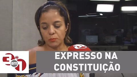 Vera Magalhães: "Não tem intepretação cabível, está tudo textual, expresso na Constituição"