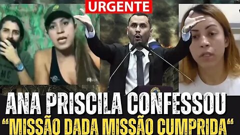 Bomba‼️ Ana Priscila "Missão dada, missão cumprida" vaza mais vídeos e áudios