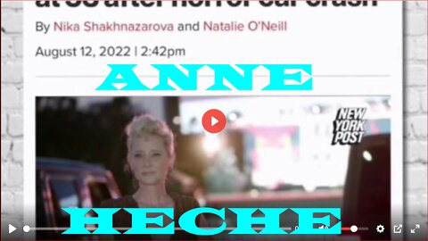 ANNE HECHE TRIED TO ESCAPE HER RESCUERS WTF & WHY?