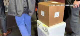 COVID-19 vaccine arrived today at Southern Hills Hospital in Las Vegas