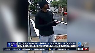 Elderly woman sexually assaulted in Canton