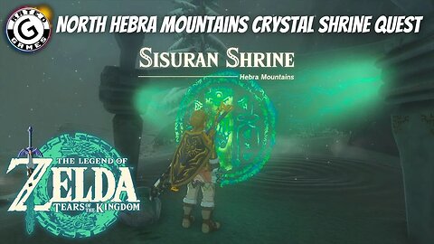 North Hebra Mountains Crystal Shrine Quest - Sisuran Shrine - Tears of the Kingdom Shrines