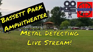 Streaming Live Metal Detecting the Amphitheater Park