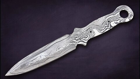 Dagger Hunting Knife Hand Forged Damascus Steel Blank Blade Boot Knife Handmade,Knife Making Supply