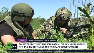 Einsatzbereit und entschlossen: Scharfschützen der 155. Marineinfanteriebrigade beweisen Mut