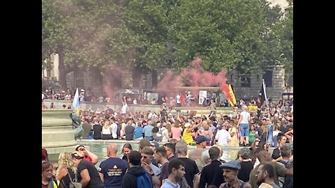 London World Wide Freedom Rally 24th July 2021 - Extended Footage