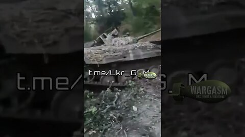 Destroyed Ukrainian BMPs & a pickup truck litter Kremensky forest