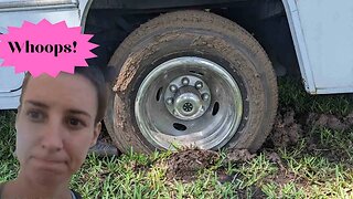 Mud On The Tires | RV is stuck