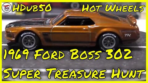 Finally got that Super Treasure Hunt Hot Wheels Ford Mustang Boss 302 I couldn't wait to share it!