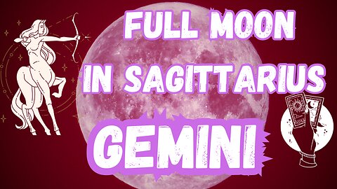 Gemini ♊️- Truth is king! Full Moon in Sagittarius tarot reading #gemini #tarot #tarotary