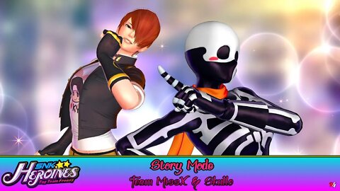 SNK Heroines: Tag Team Frenzy: Story Mode - Team MissX & Skullo