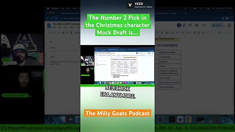 SANTA NOT NUMBER 1 #draftkings #podcast #trending #funny #nfl #football #nflnews #christmas #jokes