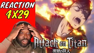 Attack On Titan REACTION!!!! | 4x29 | "The Rumbling"