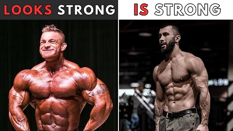 How to actually BE STRONG, not just LOOK strong
