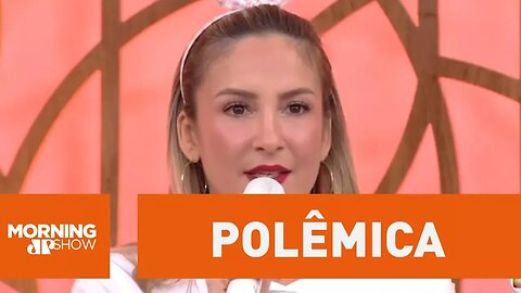 Claudia Leitte desabafa sobre polêmica no "Encontro"